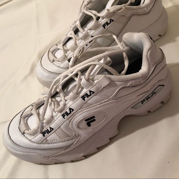 Fila Other - FILA Mens D Formation 1CM00489-120 White Casual Sneakers